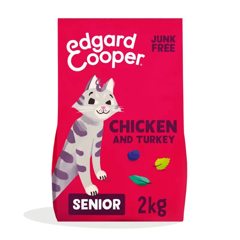 Edgard & Cooper Senior Cat Food 2kg Chicken Fresh From The Farmyard
