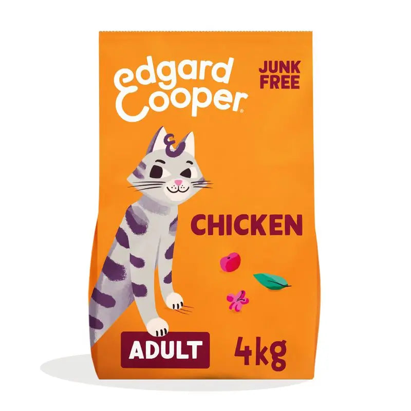 Edgard & Cooper Cat Food Adult 4kg Chicken Fresh From The Farmyard