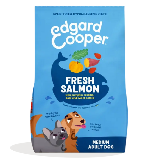 Edgard & Cooper Medium Adult Dog Food With Fresh Salmon , 7 kg