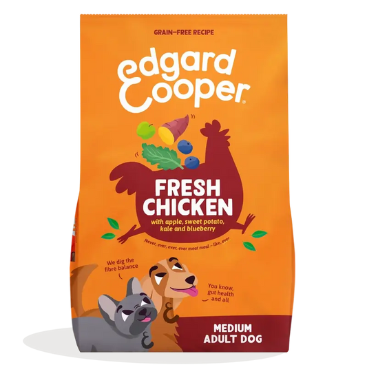 Edgard & Cooper Medium Adult Dog Food With Fresh Chicken , 7 kg