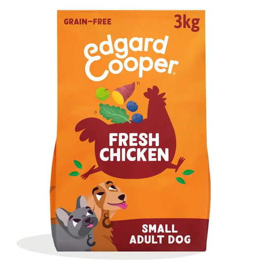 Edgard & Cooper Mini Adult Dog Food With Fresh Chicken , 3 kg