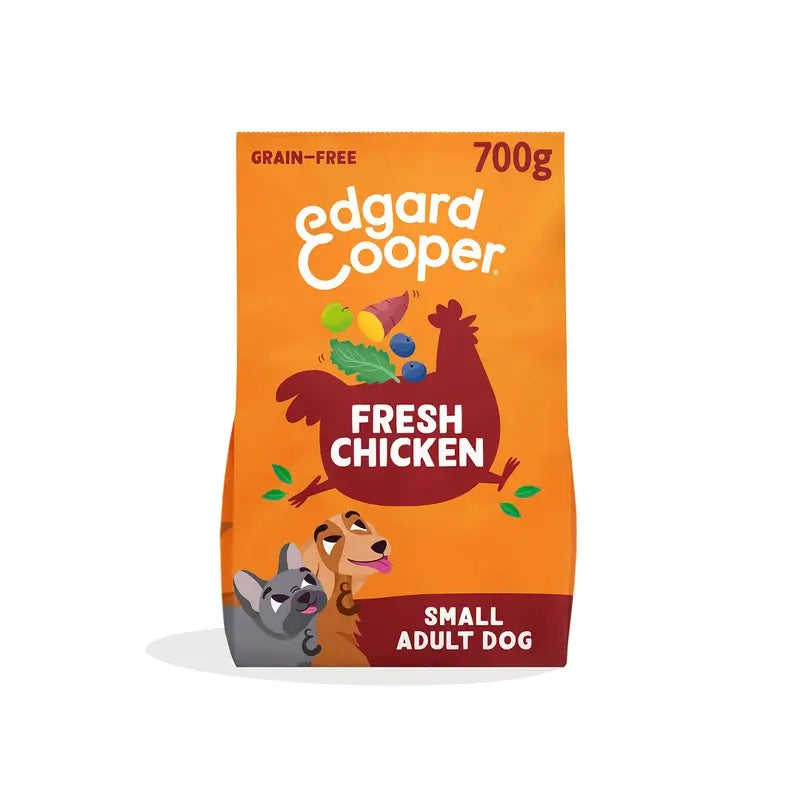 Edgard & Cooper Mini Adult Dog Food With Fresh Chicken , 0.7 kg