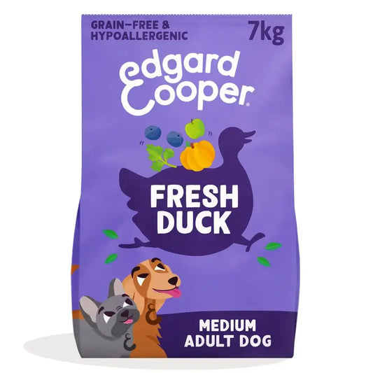 Edgard & Cooper Medium Adult Dog Food With Fresh Duck , 7 kg