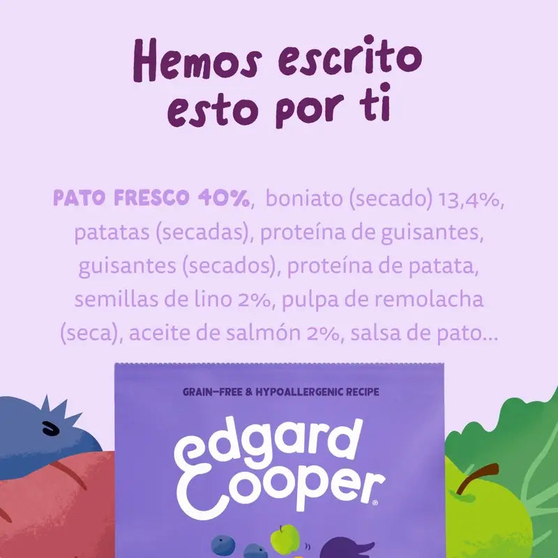 Edgard & Cooper Medium Adult Dog Food With Fresh Duck , 7 kg