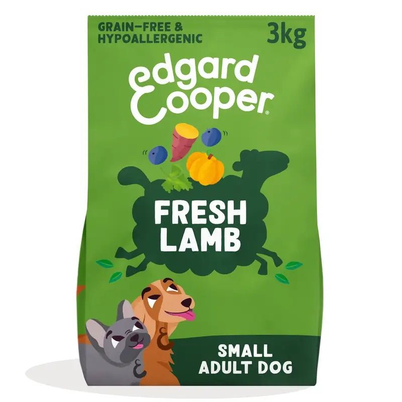 Edgard & Cooper Miniature Adult Dog Food With Fresh Lamb , 3 kg