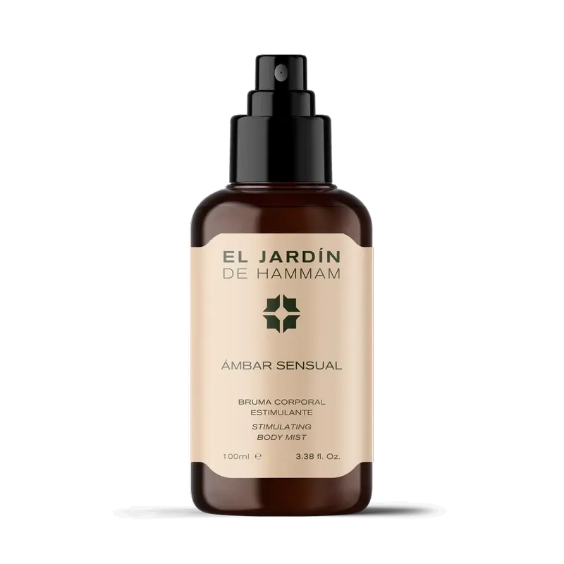 The Hammam Garden Brume corporelle stimulante sensuelle à l'ambre, 100 ml