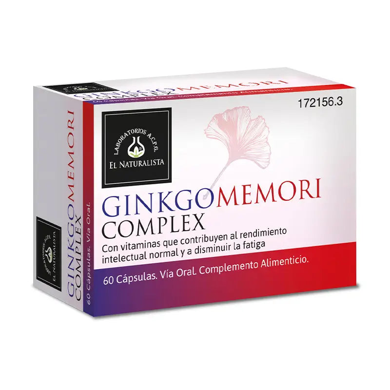 El Naturalista Ginkgomemori Complex 60 capsules