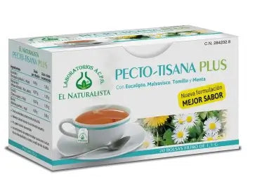 El Naturalista Pectotisana, Herbal Mixture, 20 Sachets Infusion