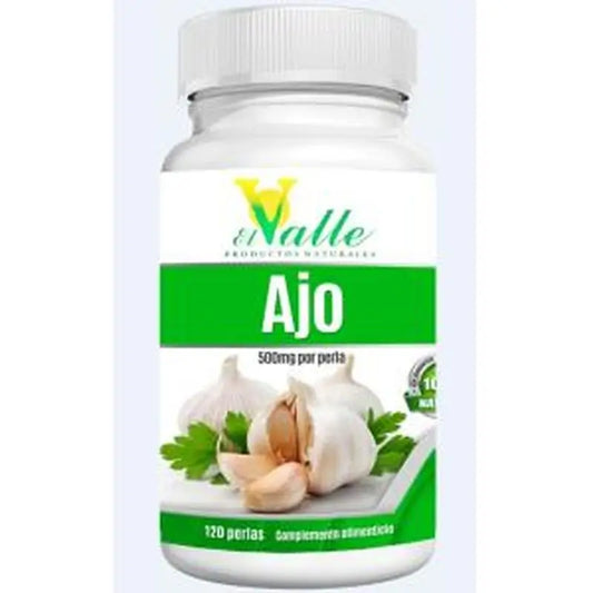 El Valle Garlic Oil 500Mg. 120Pearls