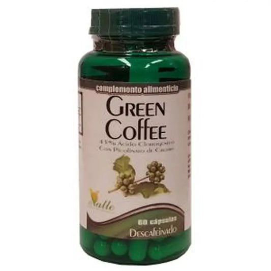El Valle Green Coffee Green Coffee Decaffeinated 60 Capsules