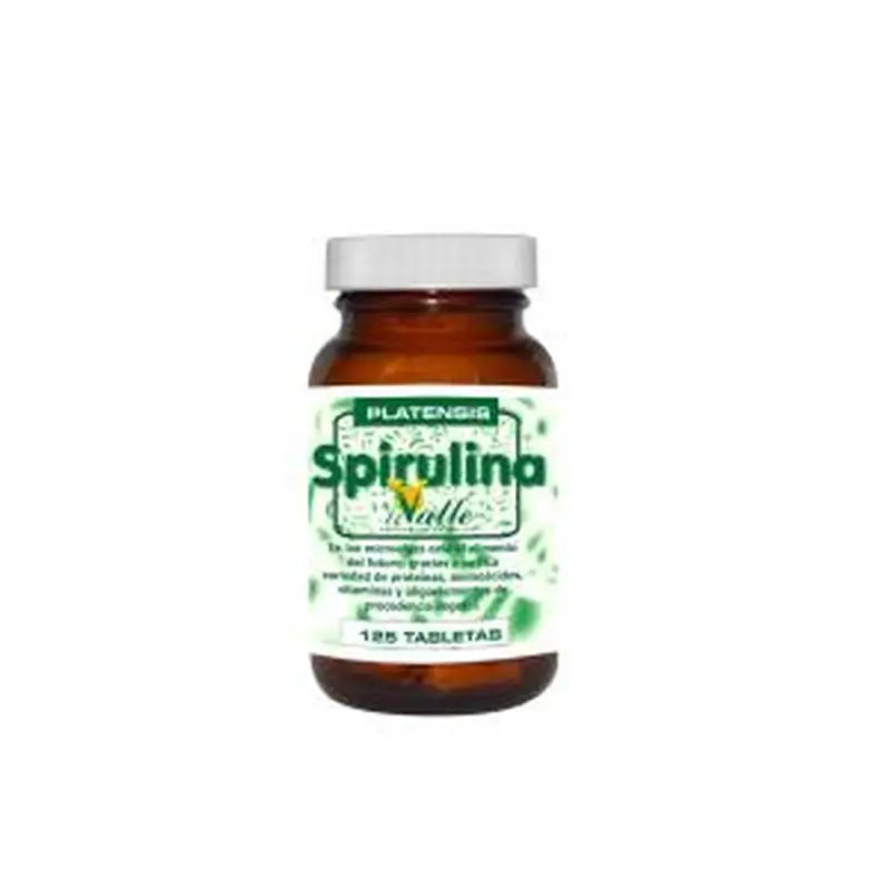 El Valle Spirulina 400Mg. 125 Tablets