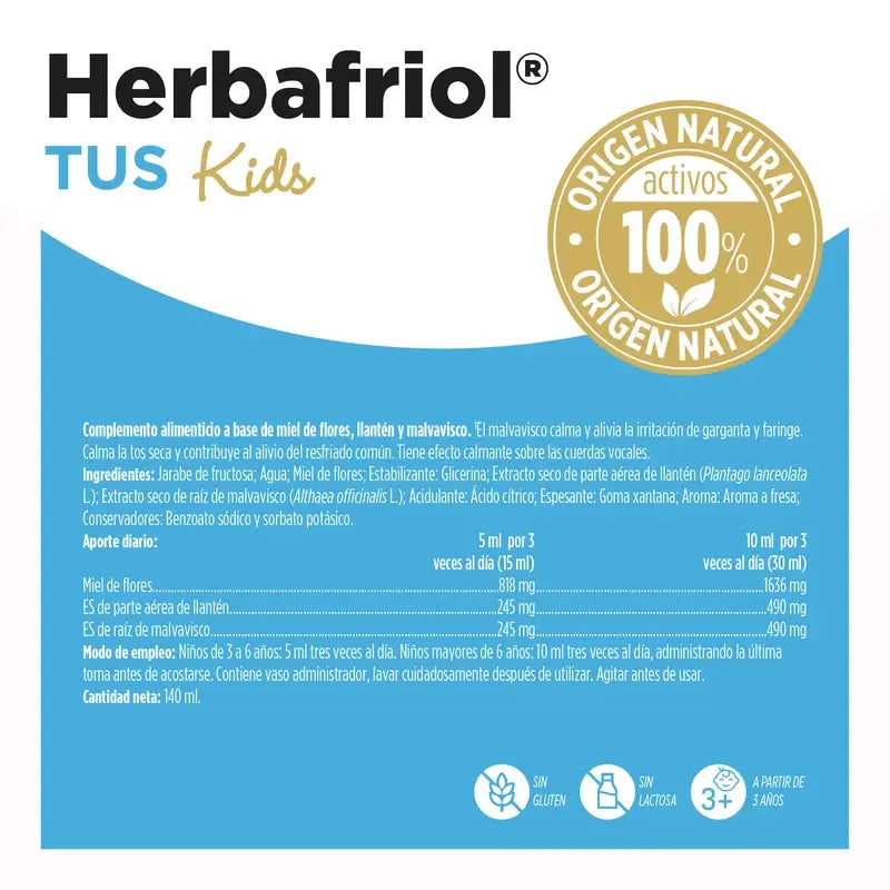 Eladiet Fintuss sirop pour enfants, 140 ml