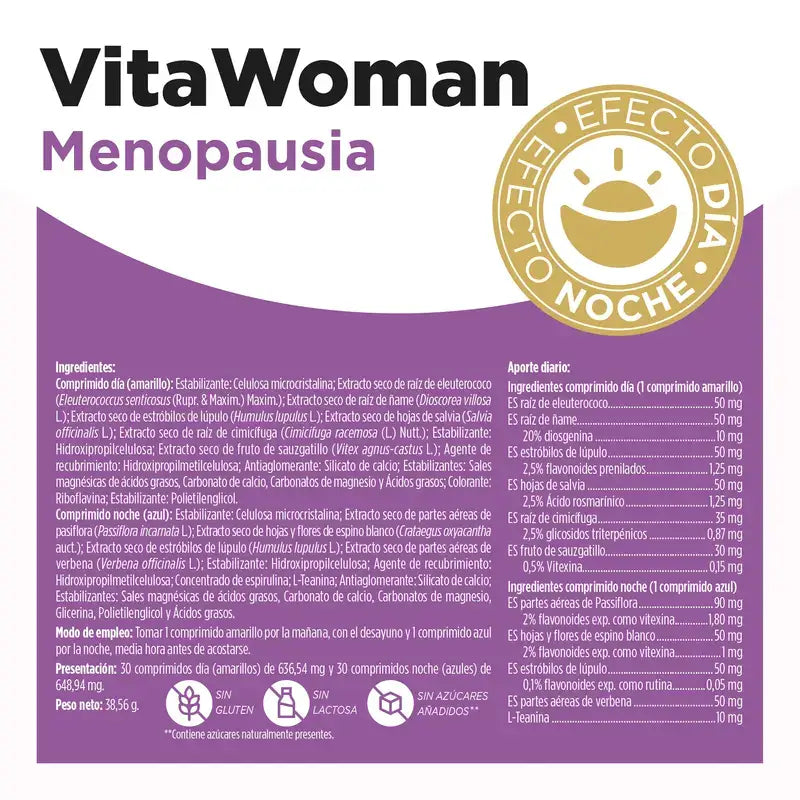 Eladiet Vitawoman Menopause 60 comprimés