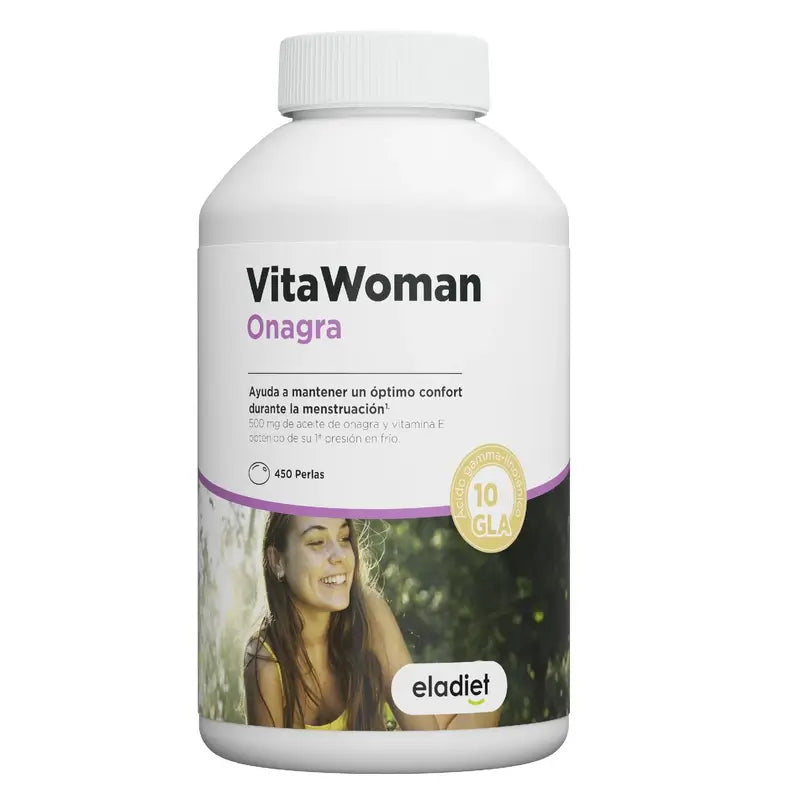 Eladiet Vitawoman Evening Primrose, 450 pearls