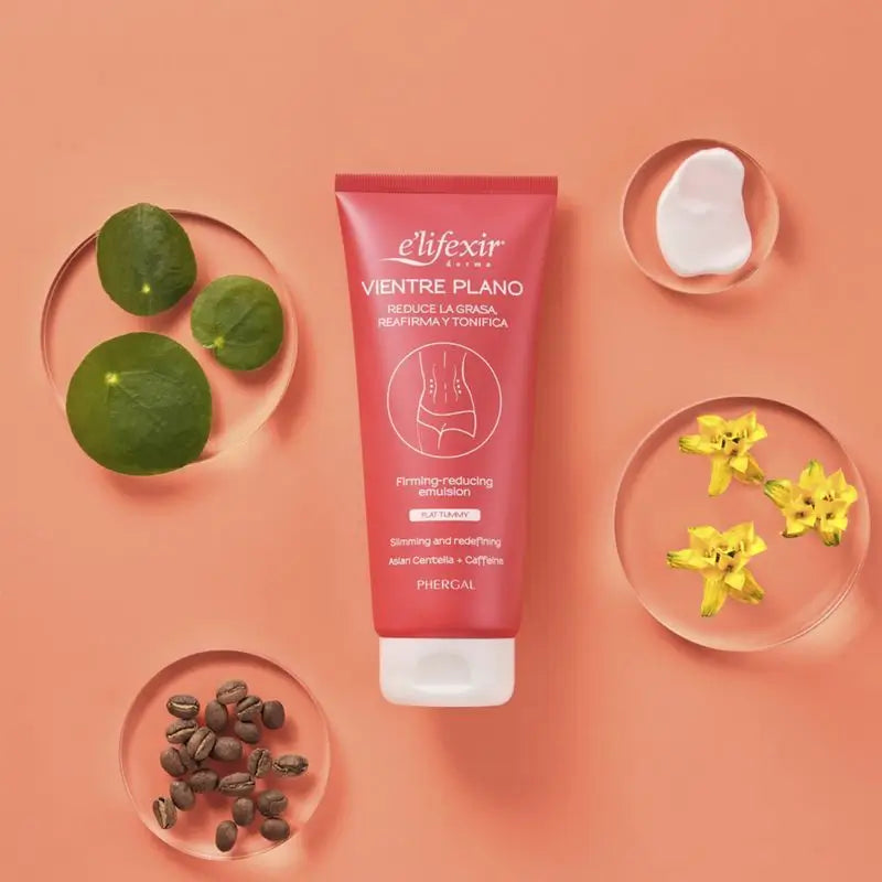 Elifexir Ventre Plat Crème raffermissante pour le ventre 200Ml