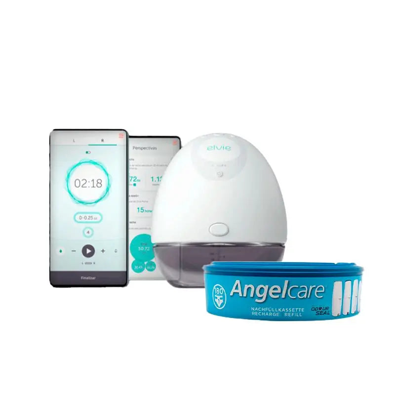 Tire-lait électrique Elvie Pump + Conteneur à couches gratuit
