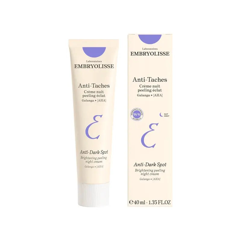 Embryolisse Crème de nuit anti-taches Peeling Éclat, 40 ml