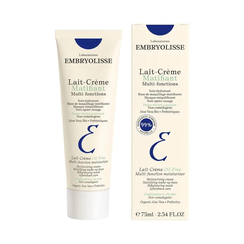 Embryolisse Lait-Crème Matifiant sans huile, 75 ml