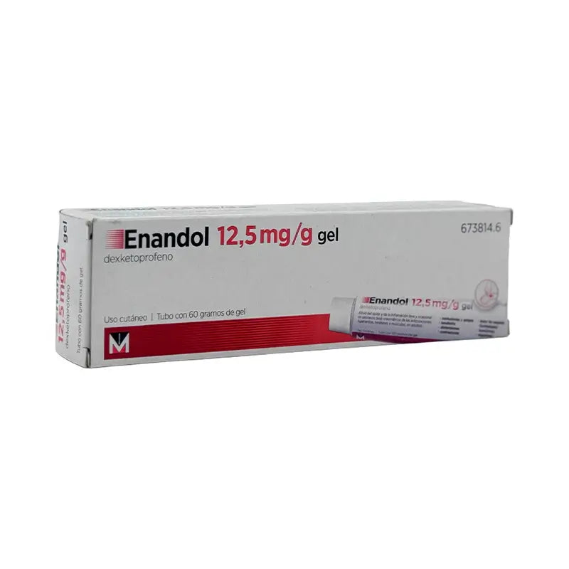 Enandol 12,5 Mg/G Gel pour la peau, 60 grammes