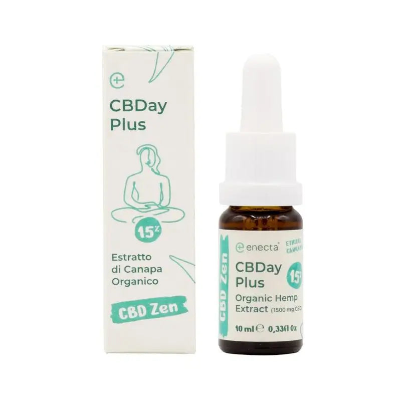 Enecta Oil Enecta Oil Cbd 15% Full Spectrum Cbday Plus - 10 Ml