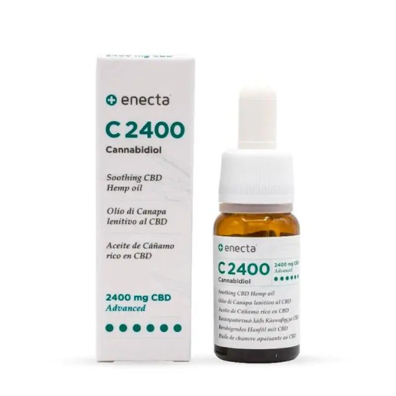 Enecta C2400 CBD Rich Hemp Oil 2400 Mg Cannabidiol , 10 ml