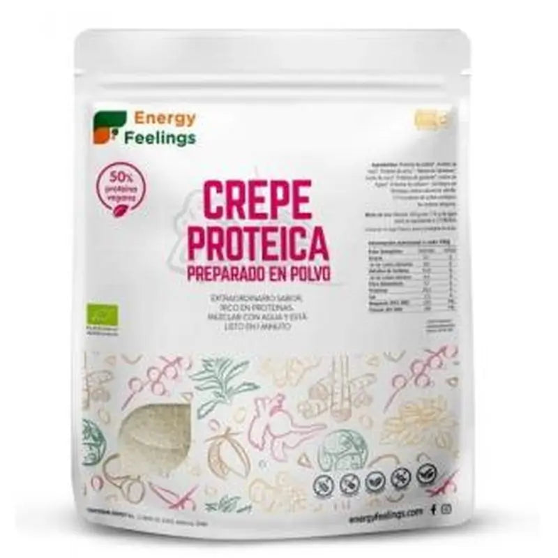Energy Feelings Vegan Protein Crepe 1Kg. Eco Vegan Sg**