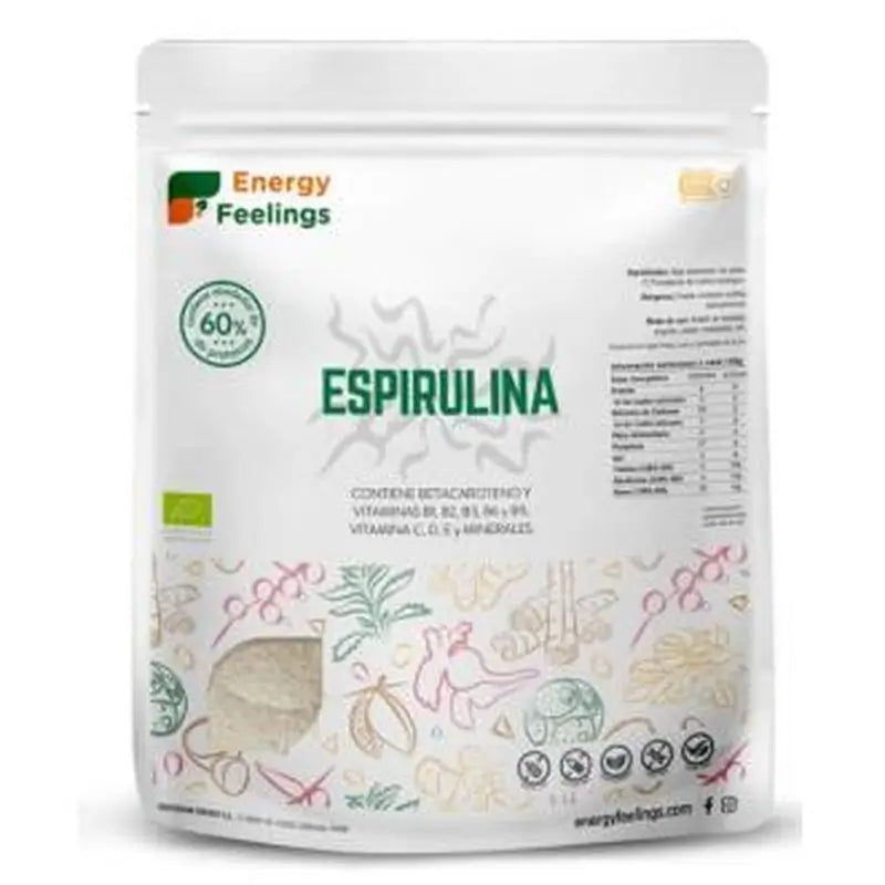 Energy Feelings Spirulina Powder 1Kg. Eco