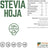 Energy Feelings Stevia Leaf 100Gr. Vegan Sg