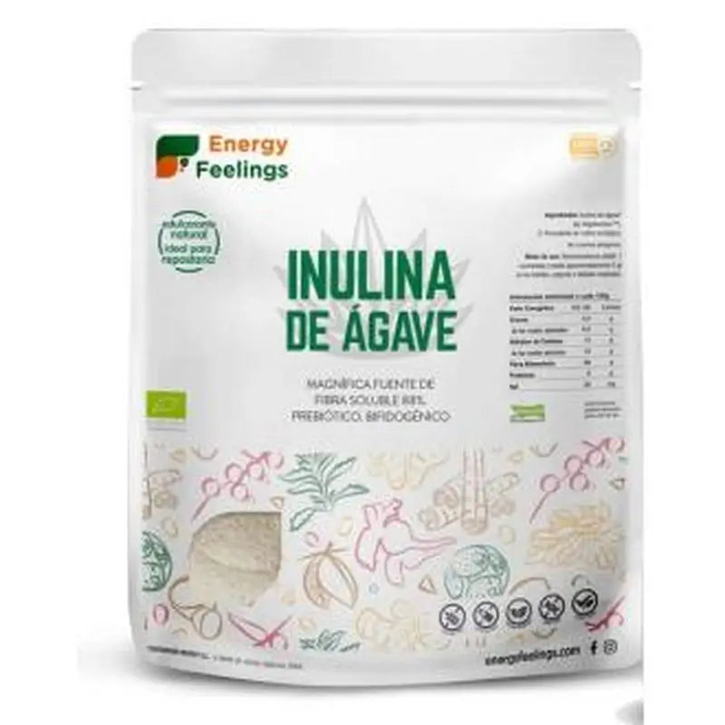 Energy Feelings Agave Inulin Powder 500g Eco Vegan
