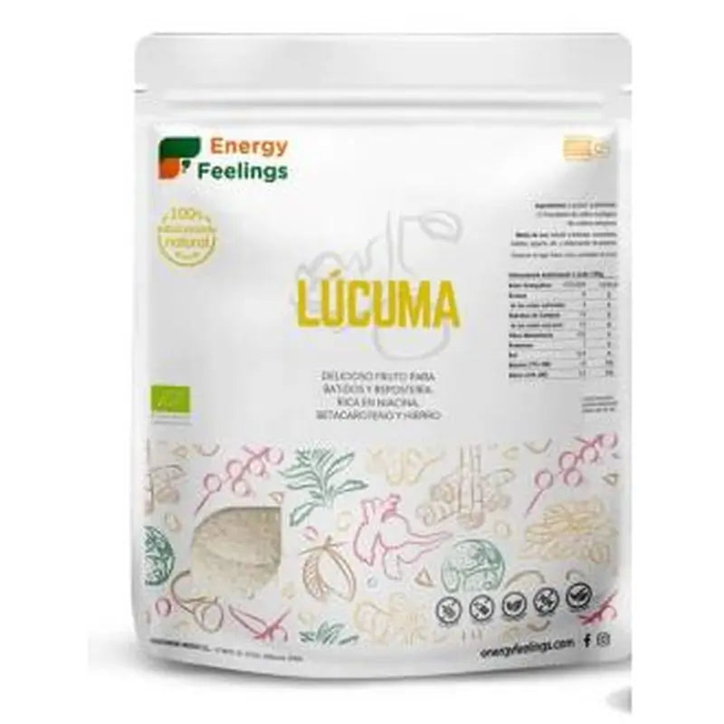 Energy Feelings Lucuma Powder 1Kg. Eco Vegan Sg