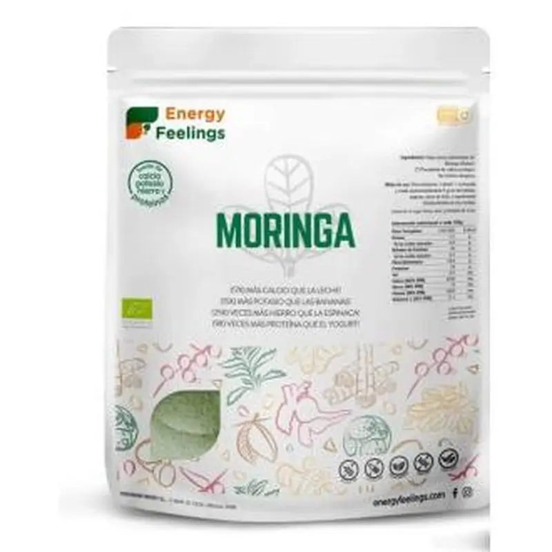 Energy Feelings Moringa Powder 1Kg. Eco Vegan Sg