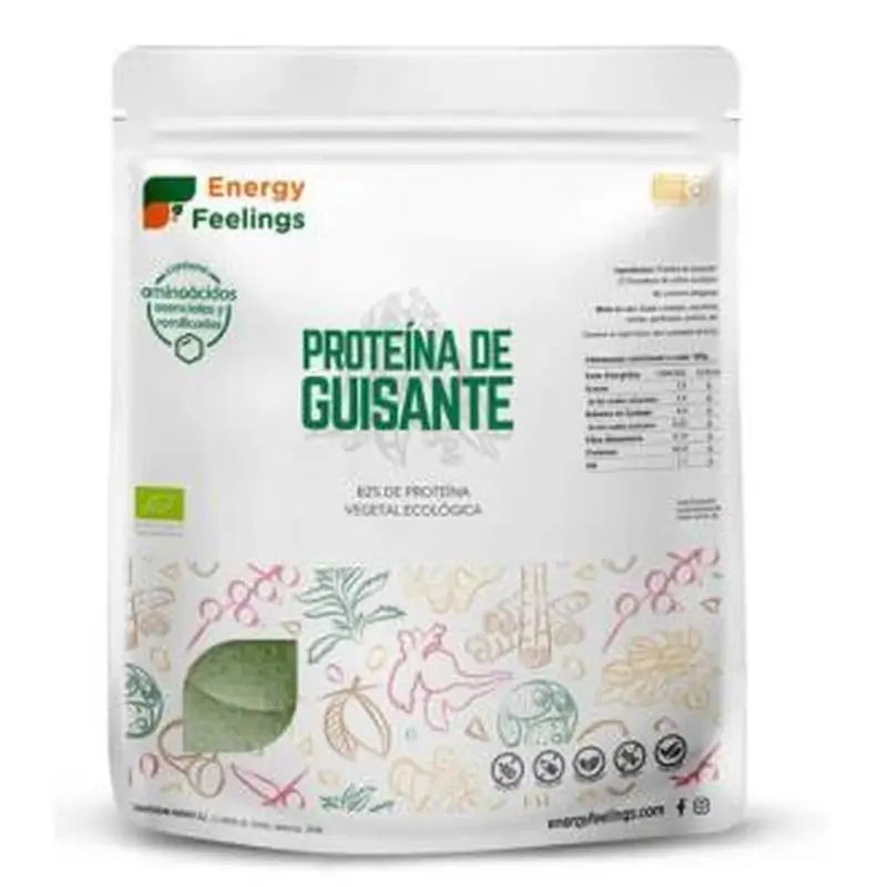 Energy Feelings Pea Protein 1Kg. Eco Vegan Sg