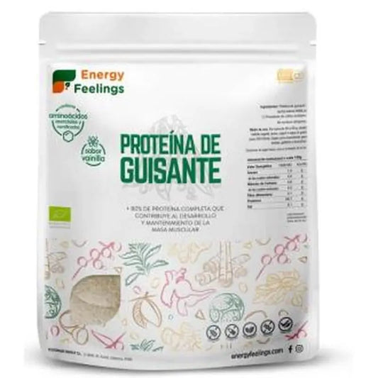 Energy Feelings Pea Protein Vanilla 1Kg. Eco Vegan Sg