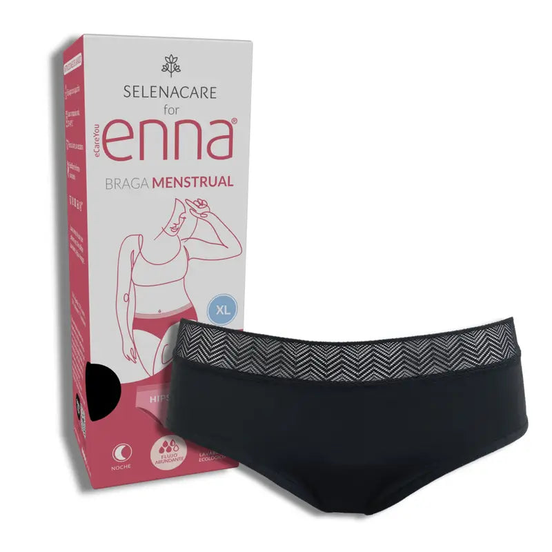 Enna Menstrual Panty Modern Hipster - Heavy Flow, Taille XL