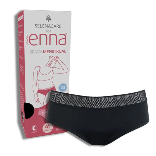 Enna Menstrual Panty Modern Hipster - Heavy Flow, Taille XS