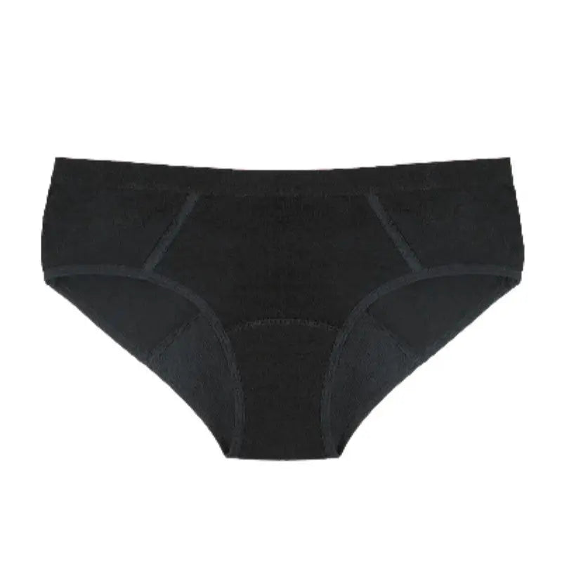 Enna Menstrual Panty Teens - Sporty (Medium Flow) 152 Cm BLACK