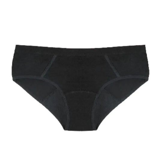 Enna Menstrual Panty Teens - Sporty (Medium Flow) 152 Cm BLACK