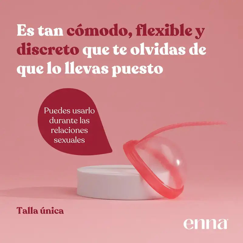 Coupe menstruelle Enna Cycle Disc, paquet de 2