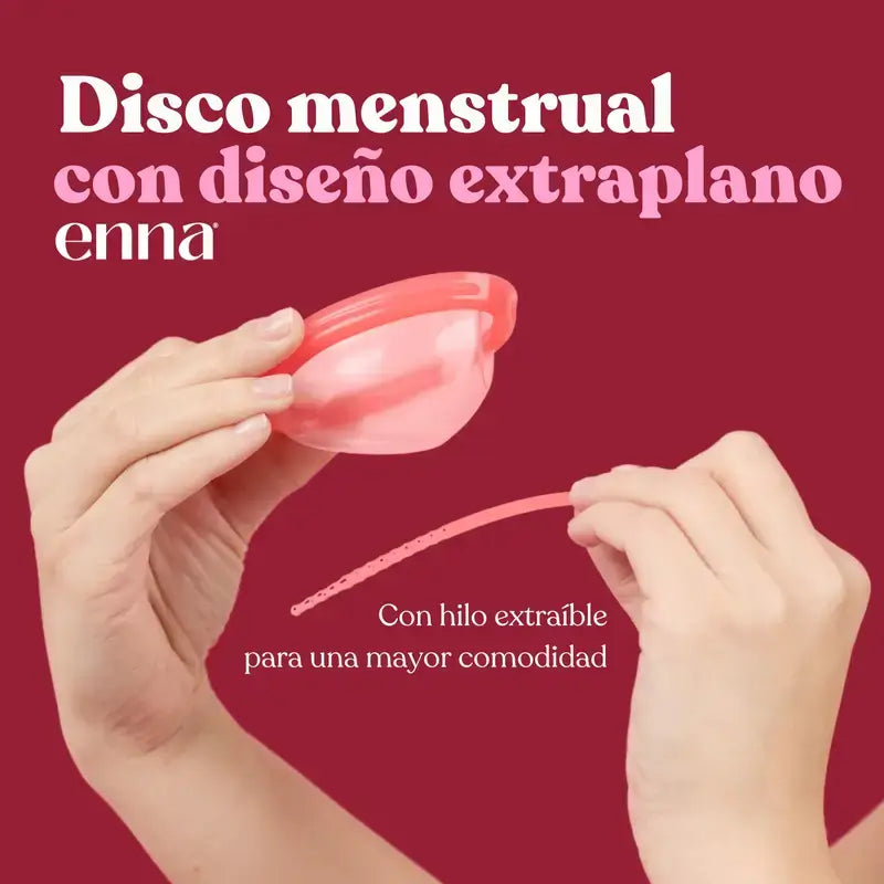 Coupe menstruelle Enna Cycle Disc, paquet de 2