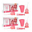 Enna Cycle Easy Size M - 2 Cups + Steriliser Box + Applicator Pack 2 pcs 4 Cups