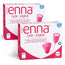 Enna Cycle Original Menstrual Cup Without Applicator, Size L, Pack 2 Units