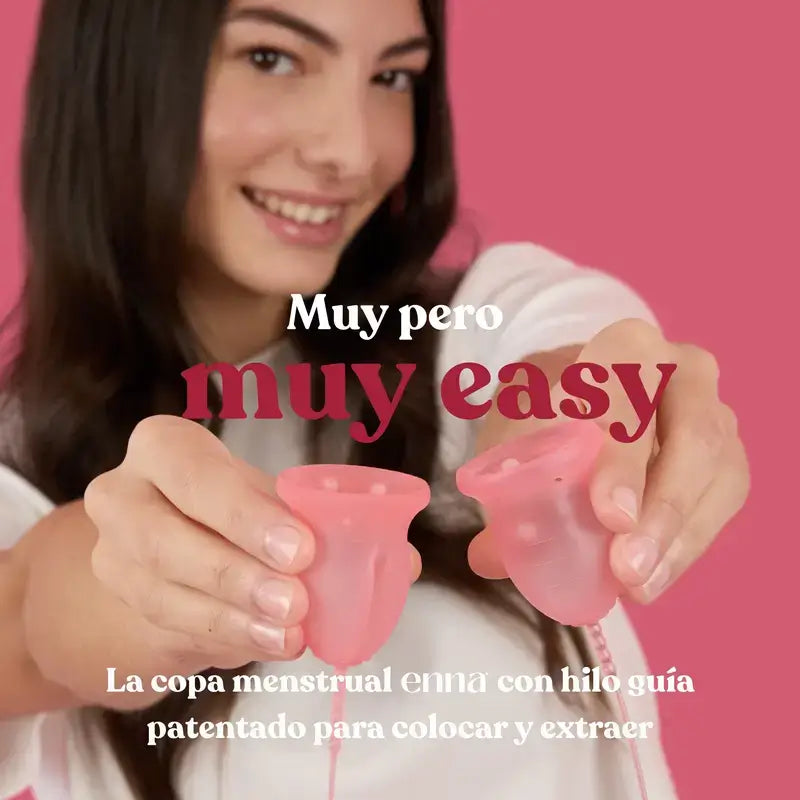 Enna Cycle Starter kit Menstrual Cup, Pack 2 pcs.