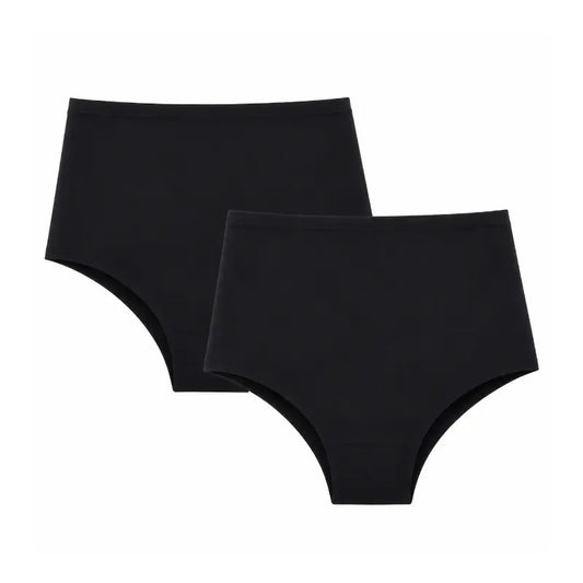 Enna Incontinence Women's High Waist 40 Ml Absorption, Size 2XL, Black Pack 2 PCs