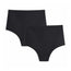 Enna Incontinence Women's High Waist 40 Ml, Size M, Black Pack 2 Units