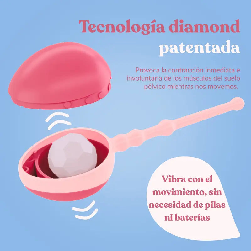 Enna Pelvic Ball Lite Exerciseur du plancher pelvien pour l'incontinence urinaire