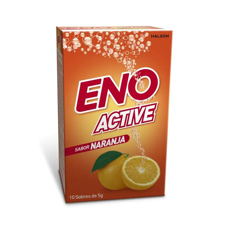 Eno Active Orange Flavour, 10 sachets of 5 grams