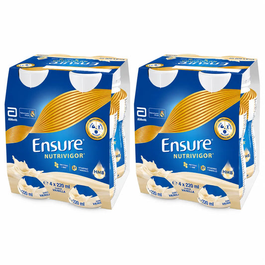 Ensure Nutrivigor Milkshake à la vanille, paquet de 8x220 ml