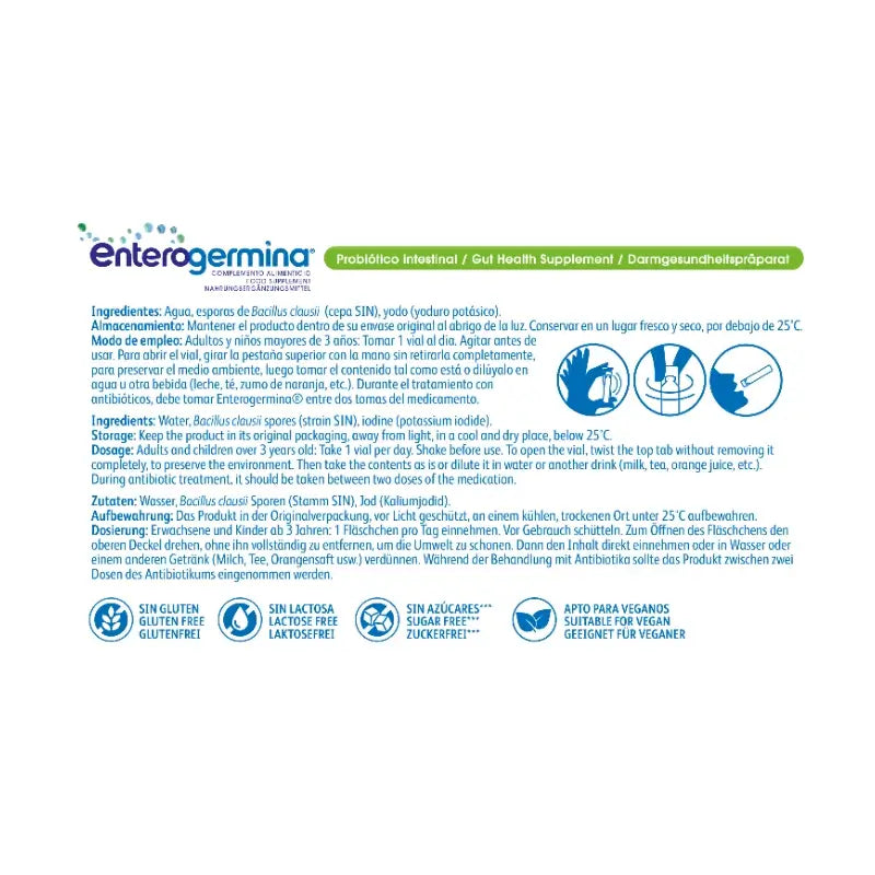 Enterogermina Probiotique, 20 flacons