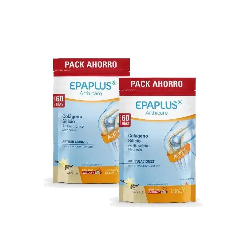 Epaplus Arthicare Collagène Antiox Vanille en poudre, 60 jours, 654 g, lot de 2