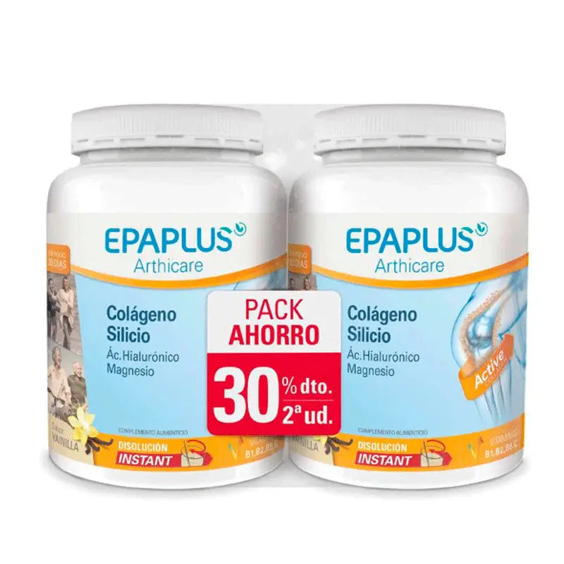 Epaplus Duplo Joints Collagen + Silica Vanilla Flavour, 2x326 grams